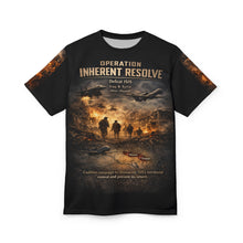 Load image into Gallery viewer, Operation Inherent Resolve Tribute Tee — War Against ISIS Memorial T-Shirt
