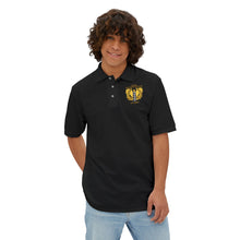 Load image into Gallery viewer, Men&#39;s Piqué Polo - Emblem - Warrant Officer - CW4
