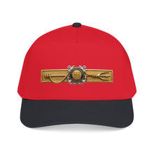 Load image into Gallery viewer, Mid Profile Baseball Cap - USCG - Marine Safety - Auxiliary wo txt - 3D - Enhanced

