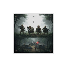 Load image into Gallery viewer, Acrylic Wall Art Panel - Jungle Drug Lab Destruction wo Explosions
