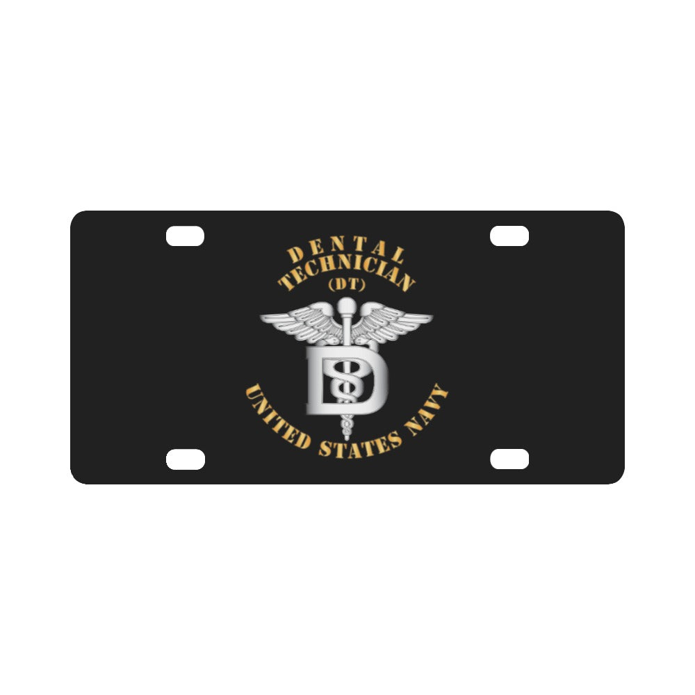 Navy - Rate - Dental Technician X 300 Classic License Plate