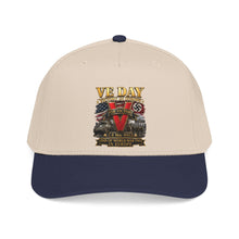 Load image into Gallery viewer, Mid Profile Baseball Cap - Army - VE Day - Victory in Europe Day - End of WWII - 3D - Enhanced

