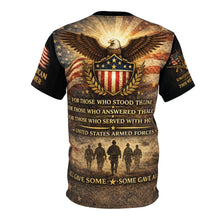 Load image into Gallery viewer, First Sergeant Tribute Tee — "American Soldier"
