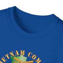 Load image into Gallery viewer, Unisex Ultra Cotton Tee - Army - Vietnam Combat Veteran w 212th Military Police Company - 18th MP Bde SSI - VN SVC X 300
