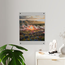 Load image into Gallery viewer, Acrylic Wall Art Panel - US Civil War Battle - Battle of Kennesaw Mountain Georgia
