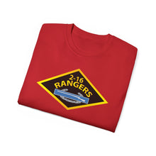 Load image into Gallery viewer, Unisex Ultra Cotton Tee - 2nd Bn, 16th Infantry - Rangers w CIB w Txt X 300
