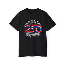 Load image into Gallery viewer, Unisex Ultra Cotton Tee - 250 years of freedom - Classic T Shirt
