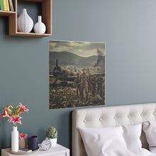 Load image into Gallery viewer, Indoor and Outdoor Silk Posters - U.S. Air Force officer - Captured, KIA, Communist Guerrillas - AT-6 Shotdown - Cold War
