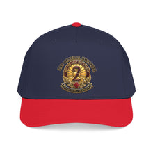 Load image into Gallery viewer, Mid Profile Baseball Cap - 2nd General Hospital - Landstuhl Germany - Black - 3D - Enhanced
