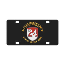 Load image into Gallery viewer, Army - 24th Engineer Group (Construction) - 1954 - 1972 X 300 Classic License Plate
