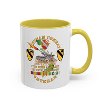 Load image into Gallery viewer, Colorful Mug (11oz/15oz) - Army - Charlie Battery.2nd Battalion,17th Field Artillery - w  1st Cavalry Div - M110 8in SP - Vietnam Vet w VN SVC X 300
