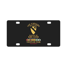 Load image into Gallery viewer, Army - 1st Cavalry Division - SSI - Battle of Khe Sanh - VIetnam War - Airmobile w VN Classic License Plate
