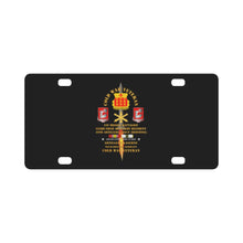Load image into Gallery viewer, Army - Cold War Vet - 1st Missile Bn, 333rd Artillery 40th Artillery Group - Germany - Firing Missil Classic License Plate
