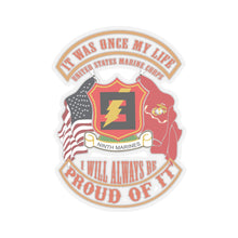 Load image into Gallery viewer, Kiss-Cut Stickers - USMC - 9th Marines
