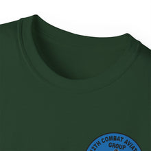 Load image into Gallery viewer, Unisex Ultra Cotton Tee - Vietnam Combat Aviation Vet w Air Crew Badges - 12th Combat Aviation Group - Black Jack - Sgt Howard Meyers - 1968-1969 SVC X 300
