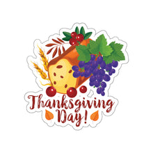 Load image into Gallery viewer, Die-Cut Stickers - Thanksgiving Day - Bread
