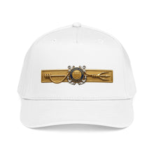 Load image into Gallery viewer, Mid Profile Baseball Cap - USCG - Marine Safety - Auxiliary wo txt - 3D - Enhanced
