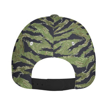 Load image into Gallery viewer, All-Over Print Peaked Tiger Stripe Camouflage Cap
