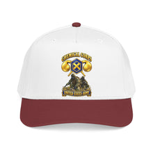 Load image into Gallery viewer, Mid Profile Baseball Cap - Army - Chemical Corps w Scene - 3D - Enhanced
