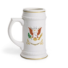 Load image into Gallery viewer, United States Army 1st Special Forces Regimental Coat of Arms Beer Stein - Military Veteran Stein Mug
