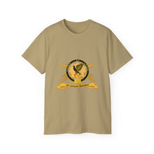 Load image into Gallery viewer, Unisex Ultra Cotton Tee - Army - 1st Cavalry Regiment w Br - Ribbon X 300
