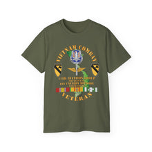 Load image into Gallery viewer, Unisex Ultra Cotton Tee - Army - Vietnam Combat Cavalry Veteran w 11th Aviation Group - 1st Cav Div X 300
