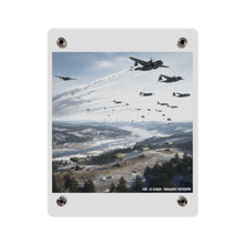 Load image into Gallery viewer, Acrylic Wall Art Panel - Operation Tomahawk - 187th Regimental Combat Team

