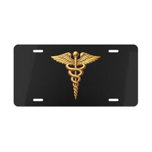Load image into Gallery viewer, License Plate - Army Medical Corps Branch Insignia - 3D - Enhanced
