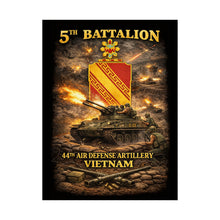 Load image into Gallery viewer, Matte Poster - 5th Bn, 44th Air Defense Artillery - Duster - Vietnam
