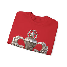Load image into Gallery viewer, Crewneck Sweatshirt - Army - Master Airborne Badge - No Txt - 3D X 300

