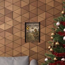 Load image into Gallery viewer, Matte Poster - 1st Cavalry Division in Ia Drang
