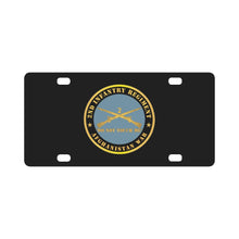 Load image into Gallery viewer, Army - 2nd Infantry Regiment Branch - Do Not Touch Me - Afghanistan War X 300 Classic License Plate
