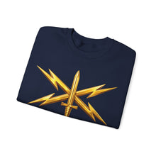 Load image into Gallery viewer, Crewneck Sweatshirt - Army Cyber Corps Branch Insignia - 3D - Enhanced
