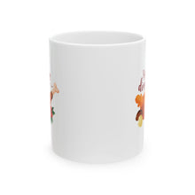 Load image into Gallery viewer, White Ceramic Mug - 11oz &amp; 15oz - Holiday Dinner
