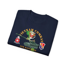 Load image into Gallery viewer, Unisex Ultra Cotton Tee - 6th Bn, 14th Artillery Regiment - w 1st Field Force - M107 - 175mm Gun - Vietnam Vet w VN SVC
