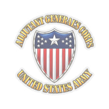 Load image into Gallery viewer, Kiss-Cut Stickers - Army - Adjutant General's Corps - 3D - Enhanced
