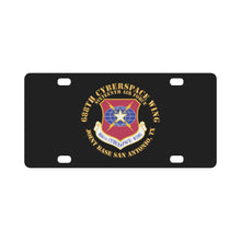 Load image into Gallery viewer, USAF - 688th Cyberspace Wing - SSI - Joint Base San Antonio, Texas - 16th AF X 300 Classic License Plate
