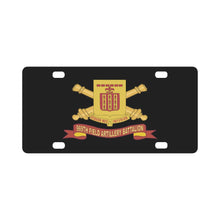 Load image into Gallery viewer, DUI - 969th Field Artillery Battalion - DUI w Br - Ribbon X 300 Classic License Plate
