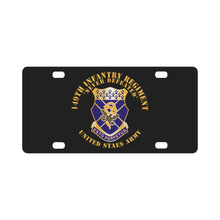 Load image into Gallery viewer, Army - 149th Infantry Regiment - US Army - COA X 300 Classic License Plate
