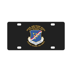 USAF - 39th Airbase Wing - 3rd AF - Incirlik Air Base - Turkey Classic License Plate