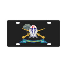 Load image into Gallery viewer, Army - 173rd Airborne Brigade with Jumper - DUI w INF Br - Ribbon X 300 Classic License Plate
