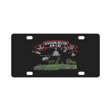 Load image into Gallery viewer, D Troop 4th Cav - Division Recon w Aircraft Classic License Plate
