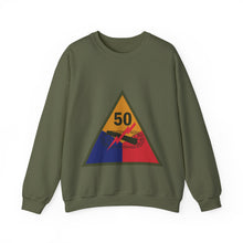 Load image into Gallery viewer, Crewneck Sweatshirt - SSI - 50th Armored Division X 300
