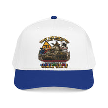 Load image into Gallery viewer, Mid Profile Baseball Cap - Army - 761st Tank Battalion - Black Panthers - w Tank w - KITT SSI WWII  EU SVC - 3D - Enhanced
