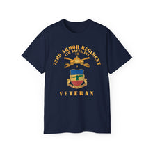 Load image into Gallery viewer, Unisex Ultra Cotton Tee - 4th Battalion 73rd Armor Regiment - Veteran W DUI wo At War - Br X 300
