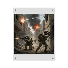 Load image into Gallery viewer, Acrylic Wall Art Panel - Marines in  the 2nd Battle of Fallujah
