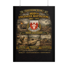 Load image into Gallery viewer, Rolled Posters - 169th Engineer Battalion - 1965 - 1971
