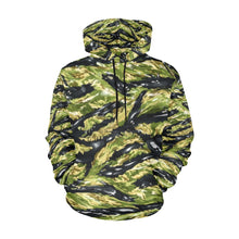 Load image into Gallery viewer, Vietnam Tiger Stripe Hydrographic Pattern Men's All Over Print Hoodie (USA Size) (Model H13)
