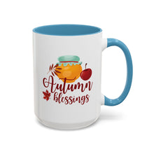 Load image into Gallery viewer, Accent Coffee Mug - Autumn Blessings
