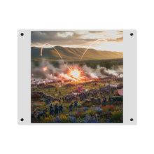 Load image into Gallery viewer, Acrylic Wall Art Panel - US Civil War Battle - Battle of Kennesaw Mountain Georgia
